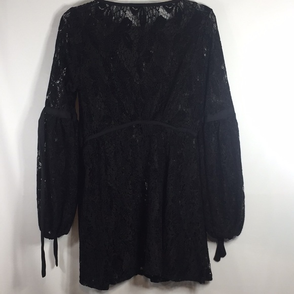 Free People Ruby Crochet Lace Mini Dress - Picture 7 of 8